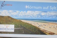 In Hörnum  erleben wir eine schöne Strandlandschaft, von hier geht es weiter nach Westerland und am Abend mit dem Autozug nach Niebüll ins Hotel 