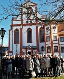 Während der Heimreise wurde die Abteikirche des Klosters Sankt Marienstern noch besichtigt.