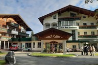 Das Hotel der Reisegruppe in St. Martin im Salzburger Saalachtal