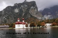 Schifffahrt auf dem Königssee zur Halbinsel St. Bartholomä